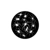 Rosco Halloween Gobo Glass - Crawling Spiders