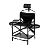 Tuscany Pro Adjustable Height Makeup & Hairstylist Chair with Headrest (front)