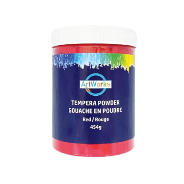 ArtWorks Tempera Powder Red